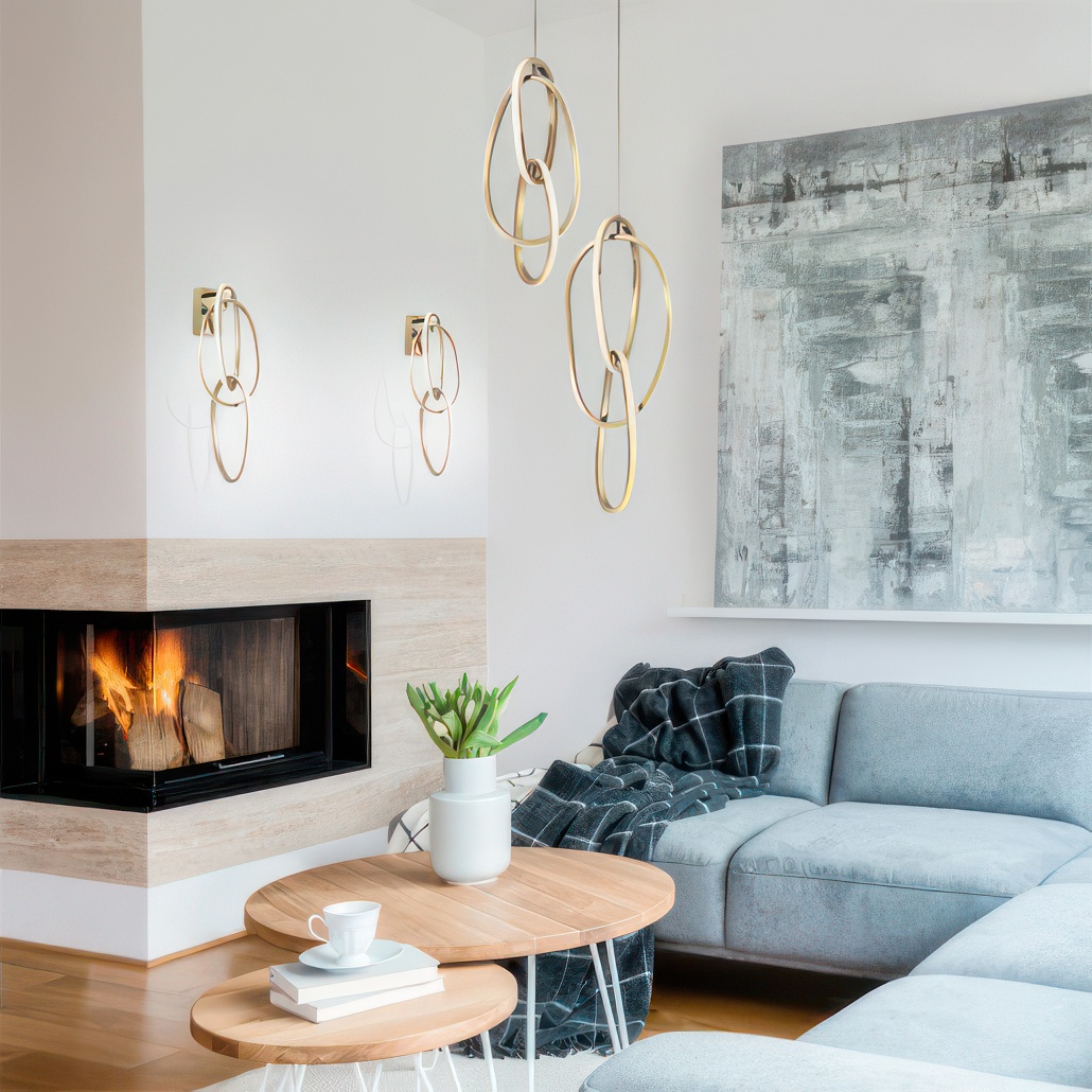 Подвесной светодиодный светильник Odeon Light L-vision Space 4875/32L