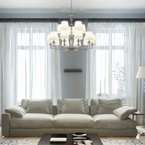 Подвесная люстра Maytoni Riverside MOD018PL-15CH