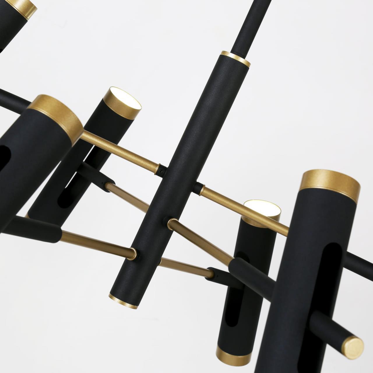 Картинка Подвесная светодиодная люстра Favourite Duplex 2324-12P