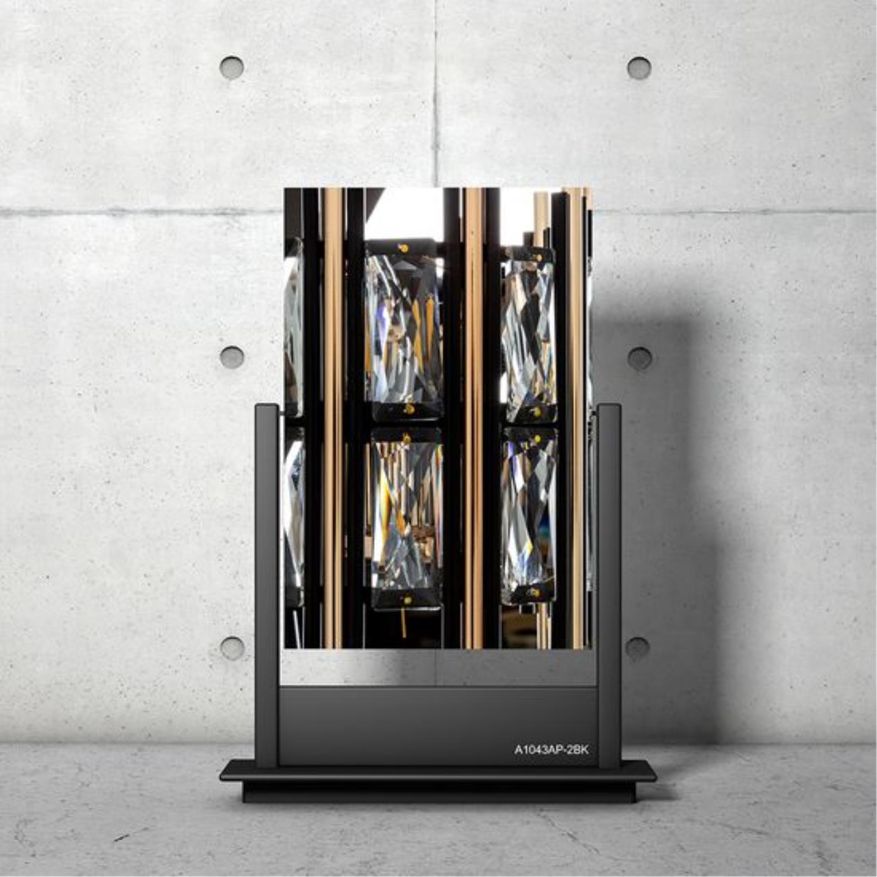 Картинка Настенный светильник Arte Lamp ALRUBA A1043AP-2BK