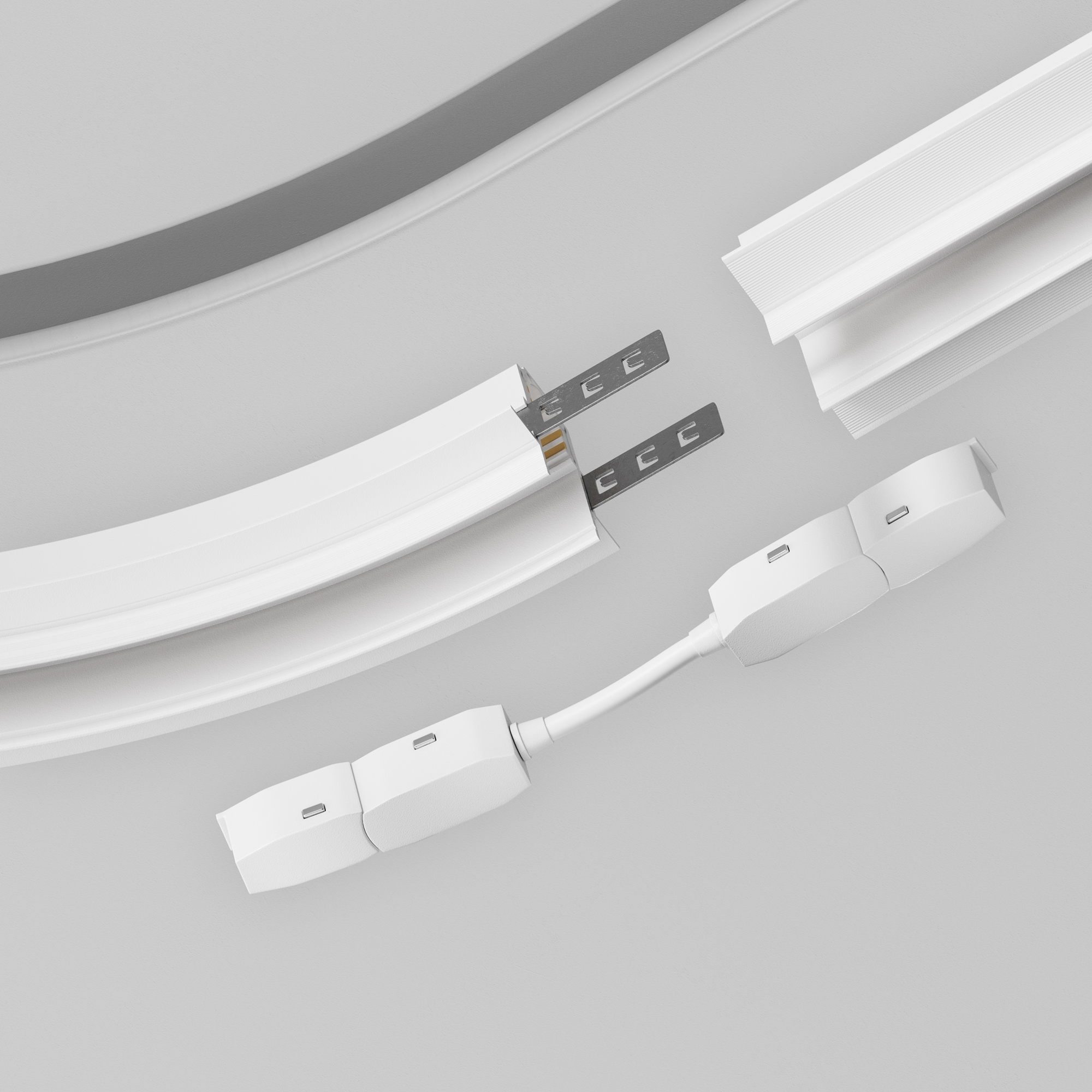 Картинка Комплектующие для трековой системы Technical TRA034CS-W