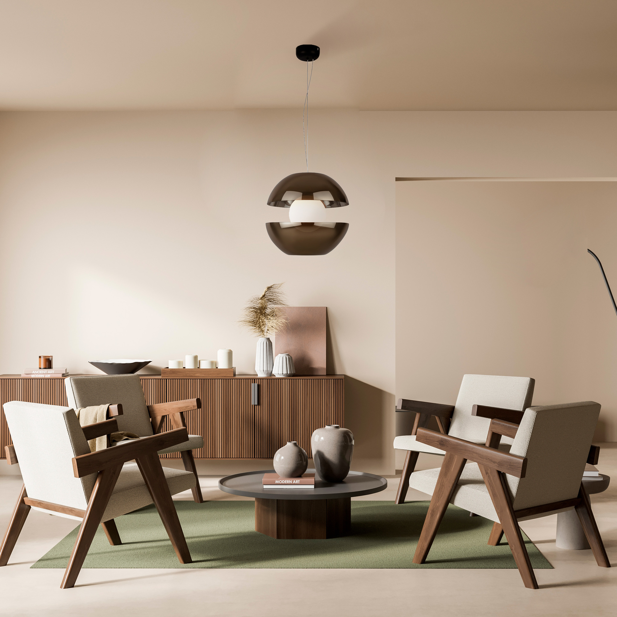 Картинка Подвесной светильник Maytoni MOD322PL-L6G3K