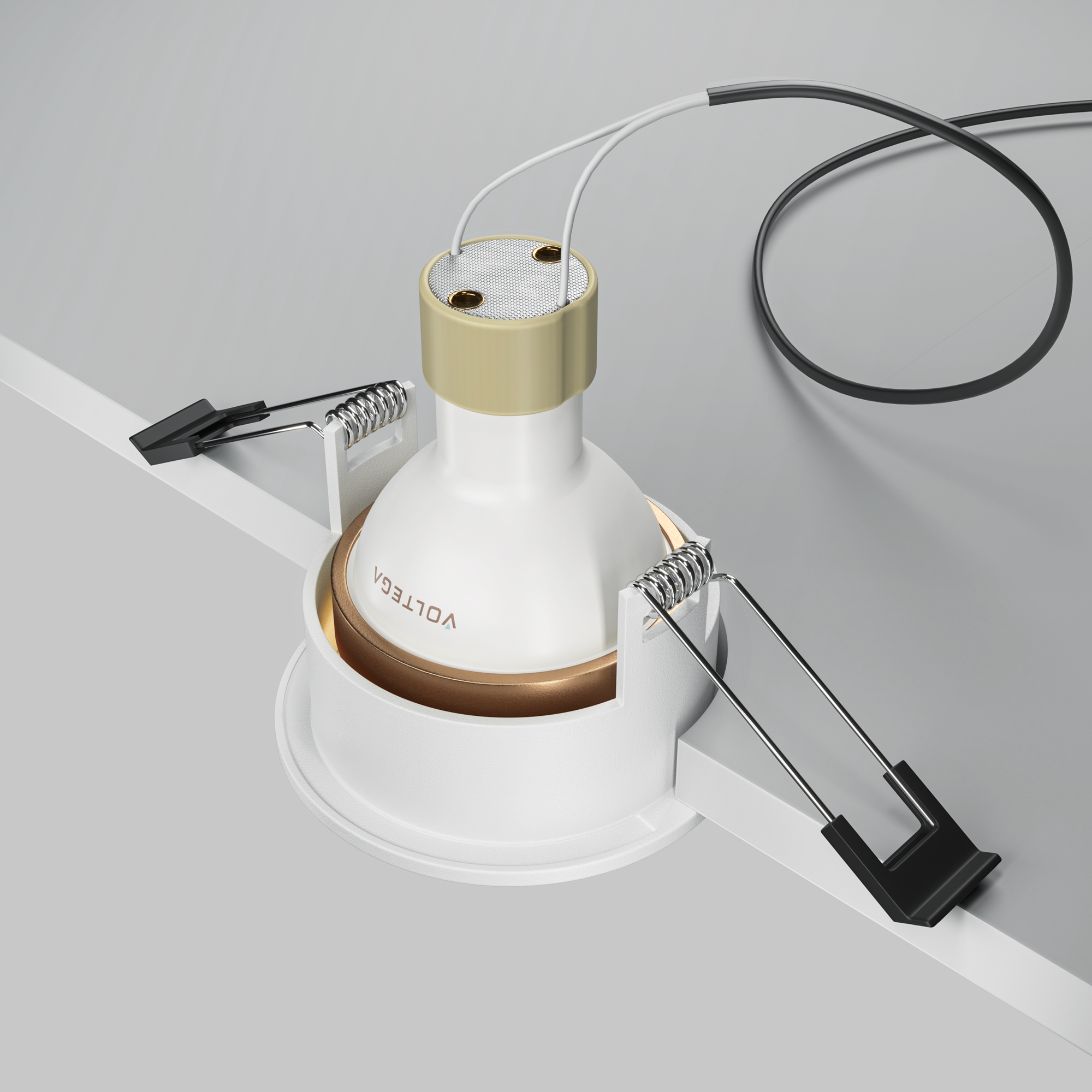 Картинка Встраиваемый светильник Technical DL126-GU10-WMG