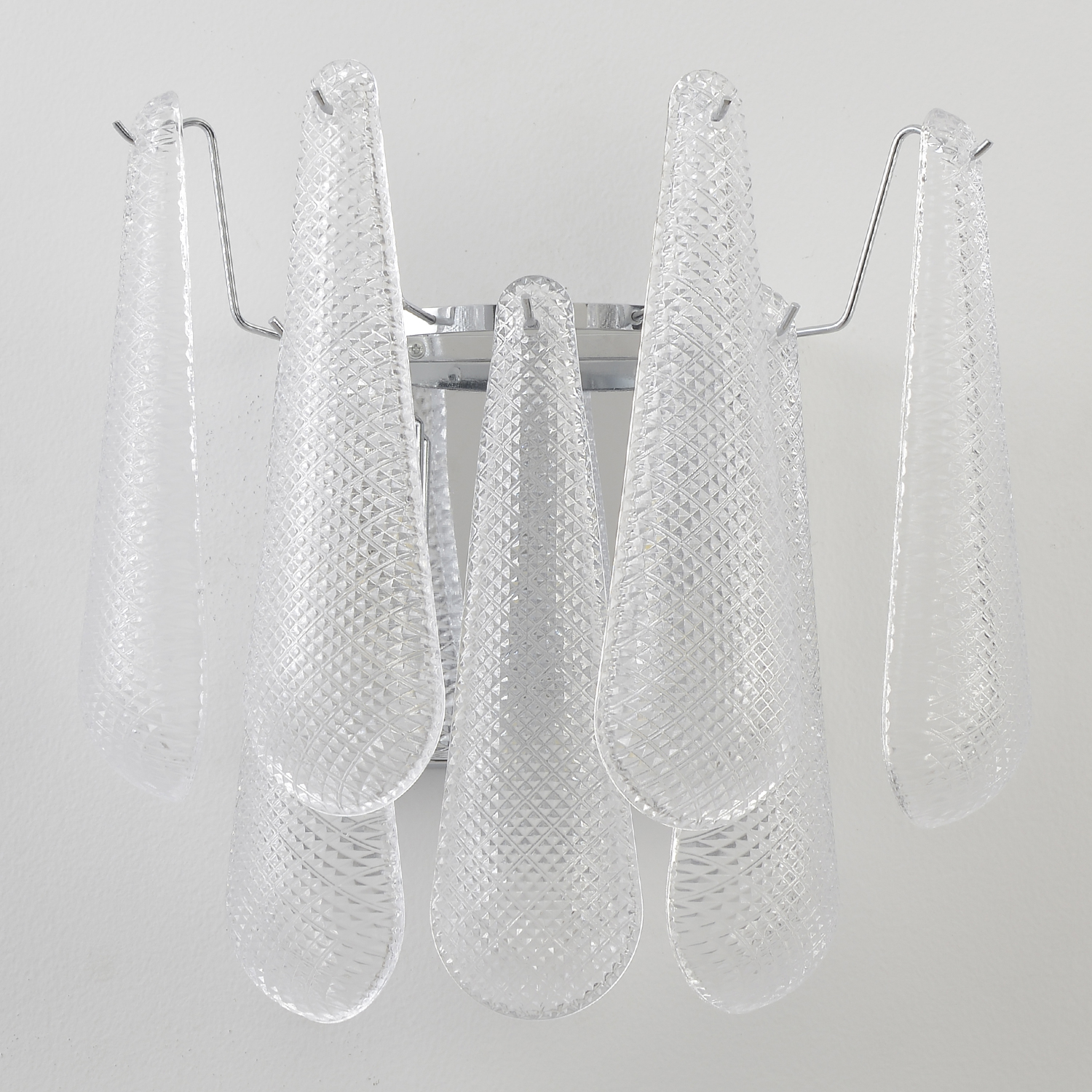 Картинка Настенный светильник FONTAIN AP2 CHROME Crystal Lux 1803/402