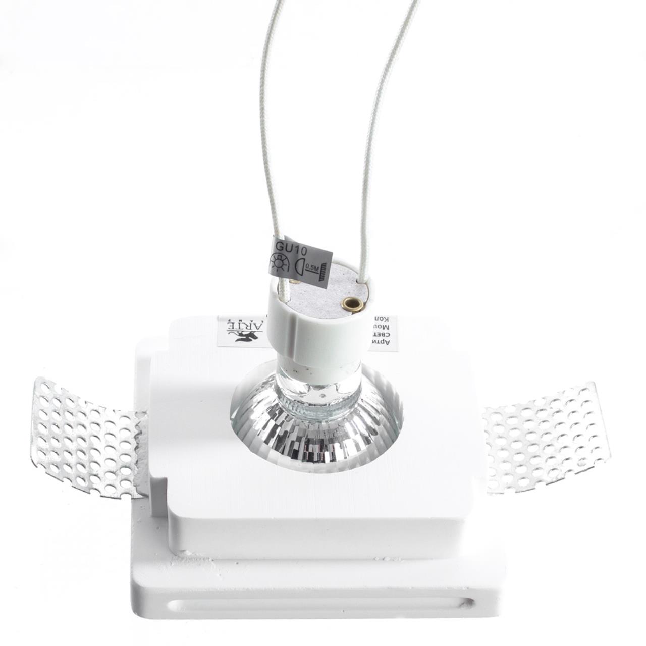 Картинка Встраиваемый светильник Arte Lamp Invisible A9214PL-1WH