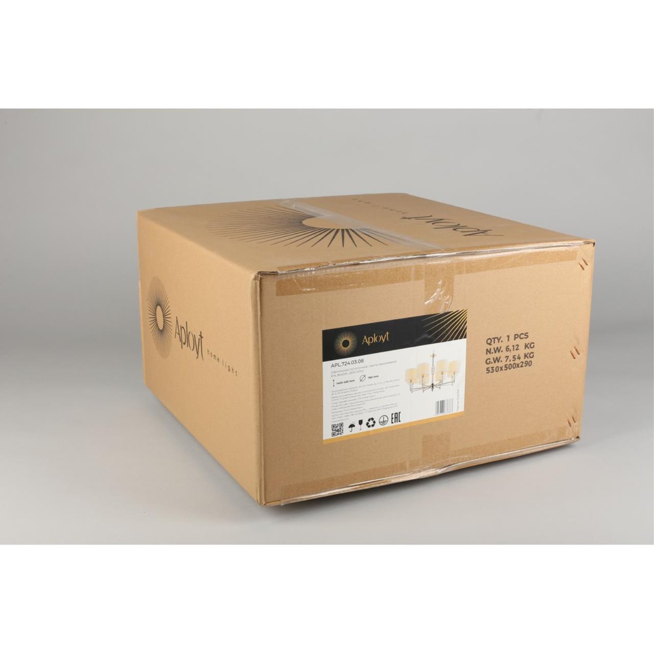 Картинка Подвесная люстра Aployt Franula APL.724.03.08