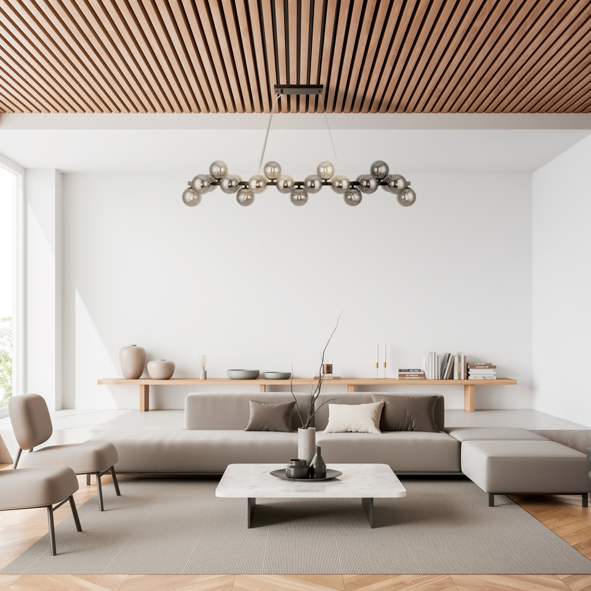 Картинка Подвесная люстра Maytoni MOD547PL-25B