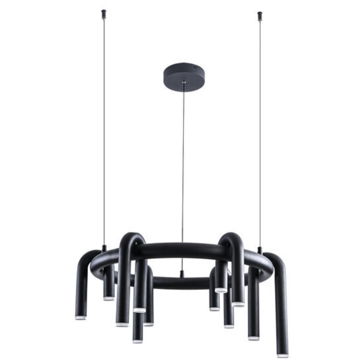 Картинка Подвесная люстра Arte Lamp WARHOL A3258LM-30BK