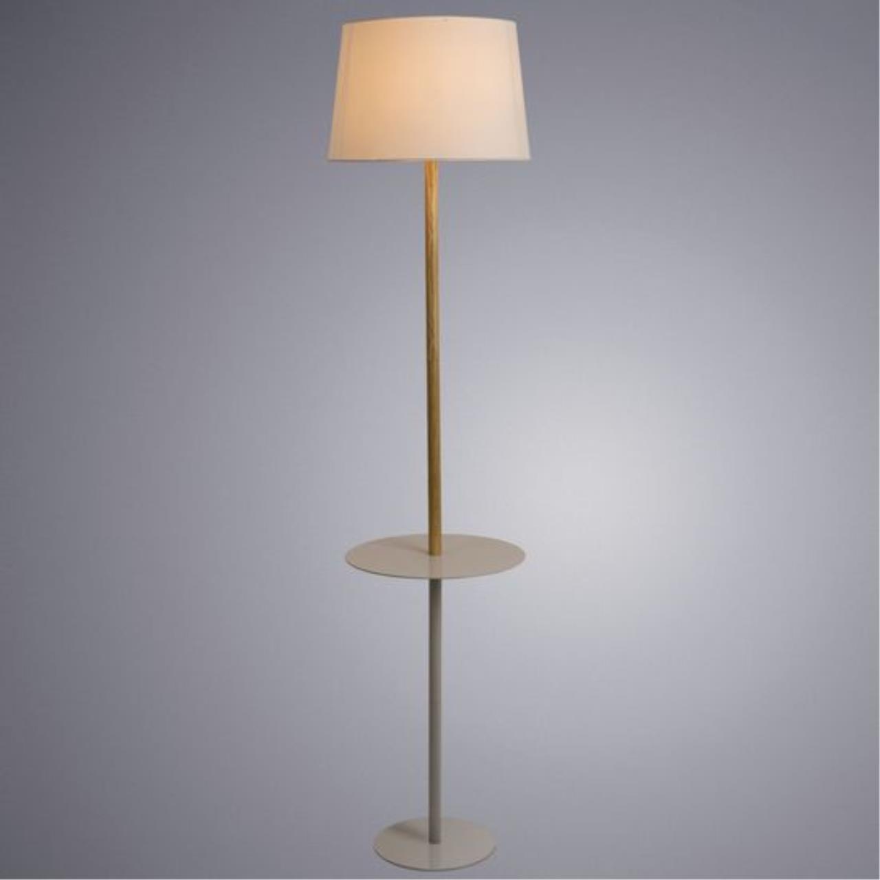 Картинка Торшер Arte Lamp Connor A2102PN-1WH