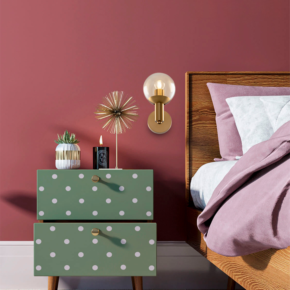 Картинка Настенный светильник (бра) Freya FR5175WL-01BS