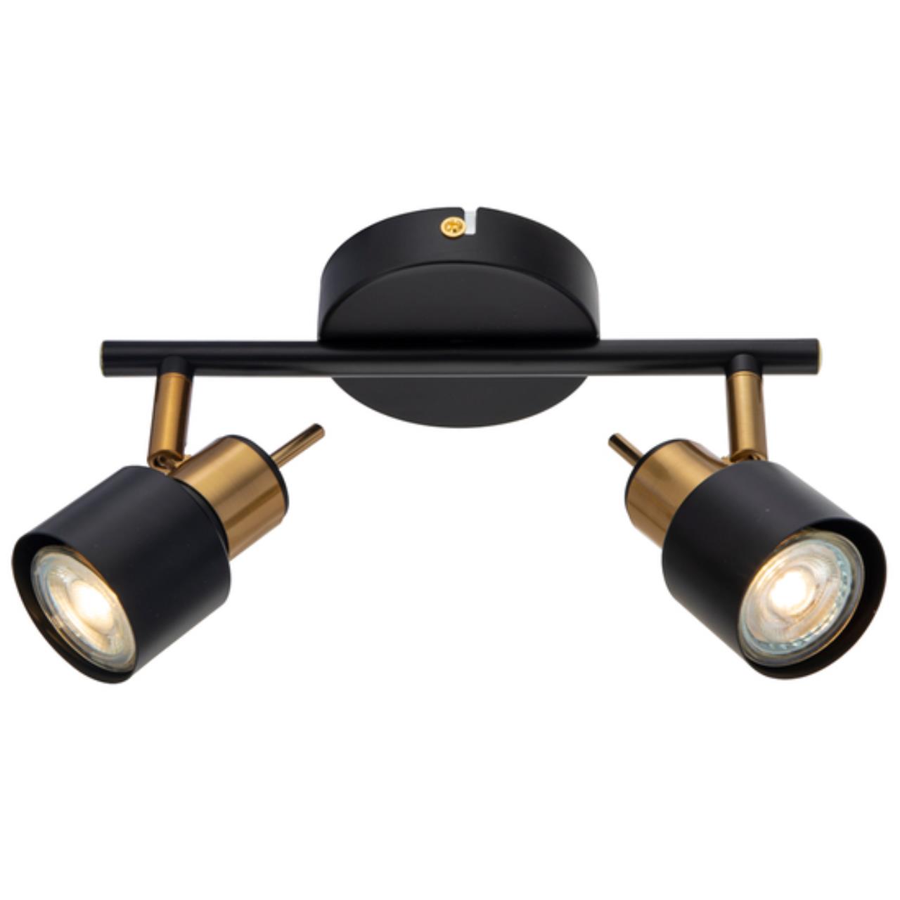 Картинка Спот Arte Lamp Almach A1906PL-2BK