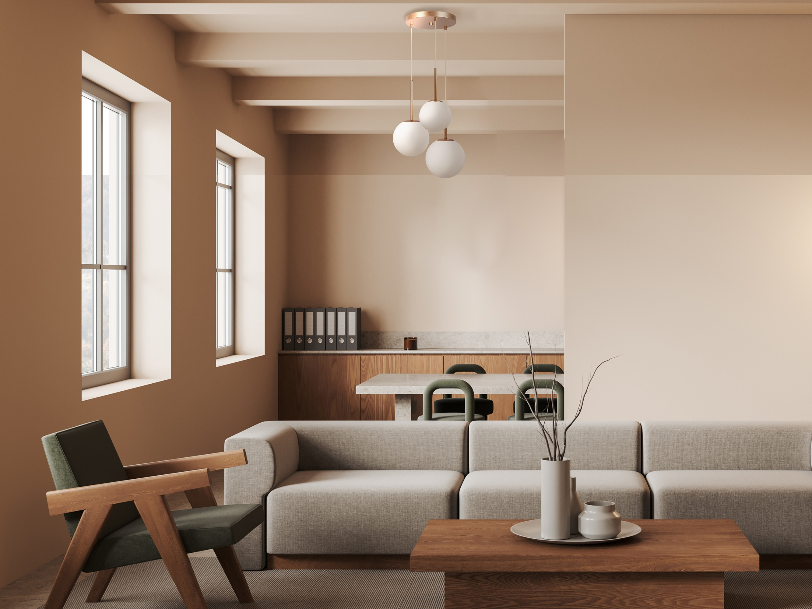 Картинка Люстра Maytoni MOD321PL-03G1