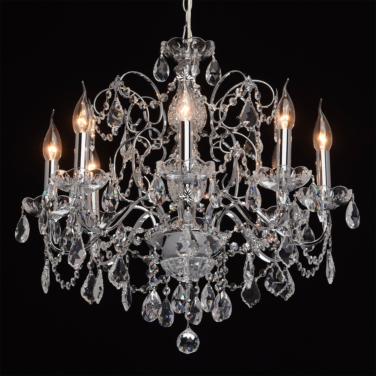 Картинка Подвесная люстра MW-Light Каролина 367013408