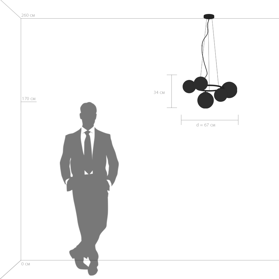 Картинка Подвесная люстра Lightstar Globo 815051