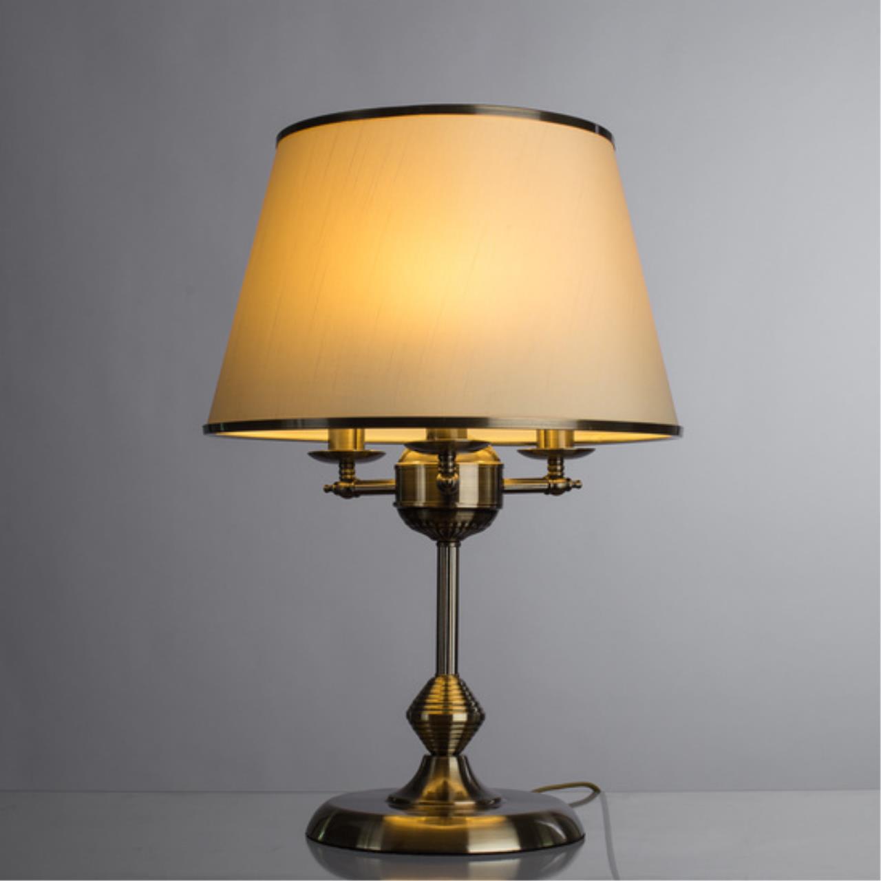 Картинка Настольная лампа Arte Lamp Alice A3579LT-3AB