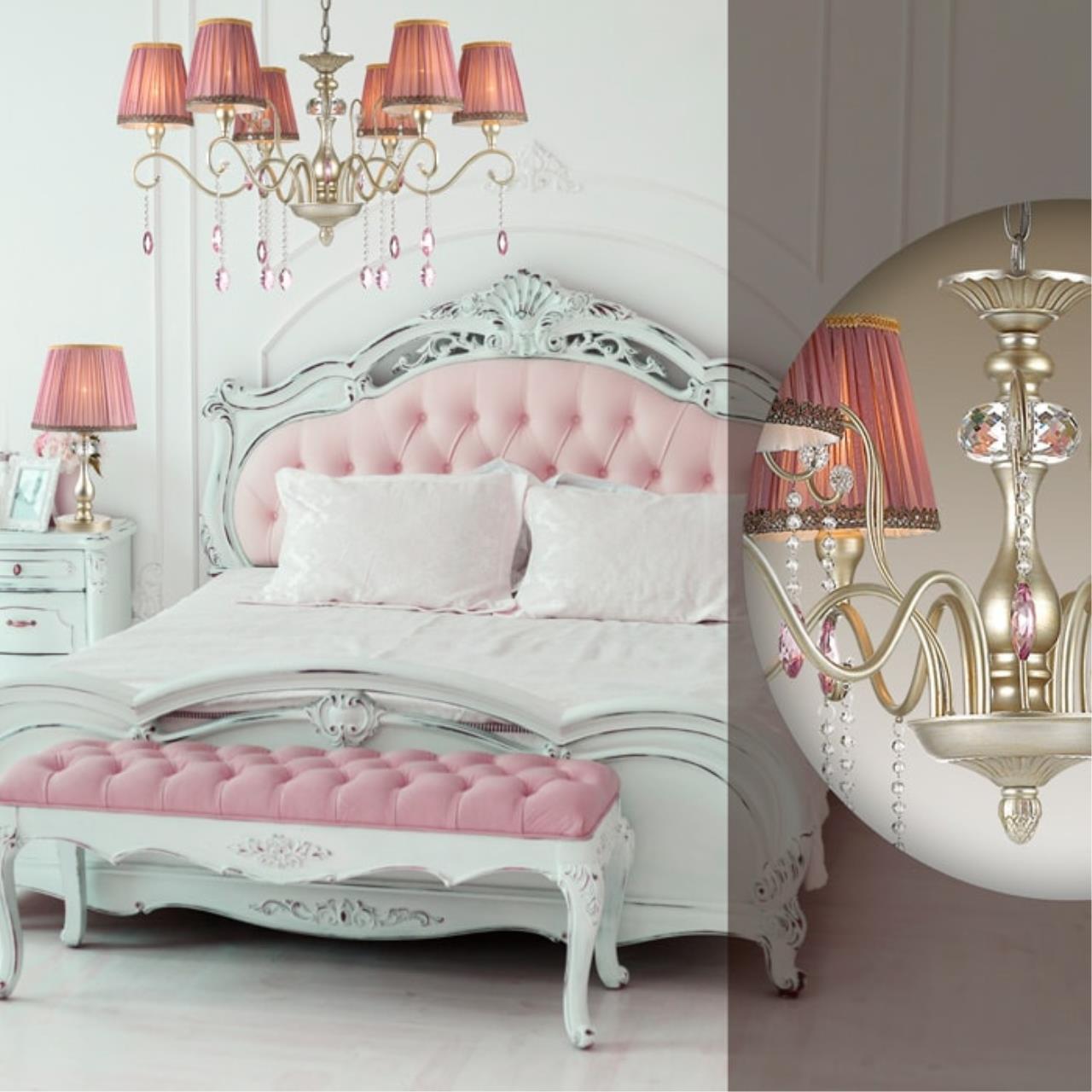 Картинка Настольная лампа Odeon Light Classic Gaellori 3393/1T