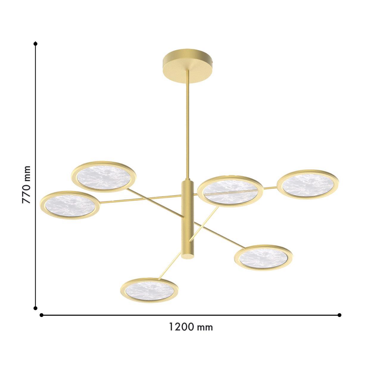 Картинка Подвесная люстра Imma 4374-6P