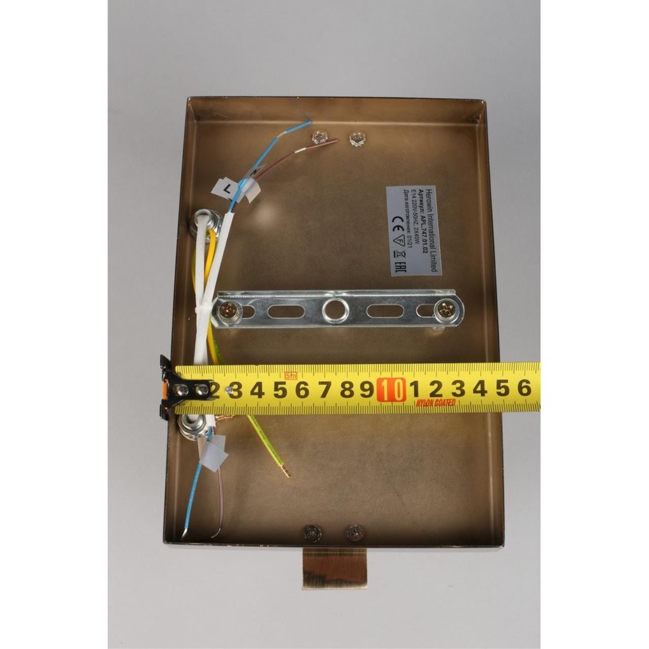 Картинка Настенный светильник Aployt Melisa APL.747.01.02