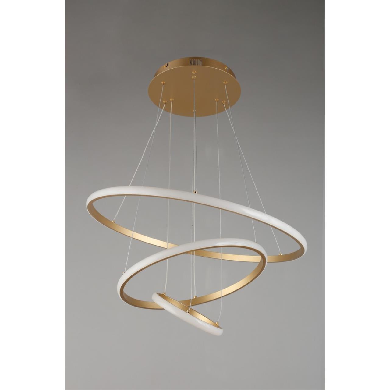 Картинка Подвесная светодиодная люстра Aployt Janina APL.018.13.60