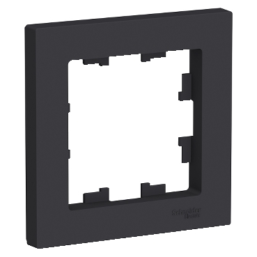 ATLASDESIGN 1-постовая РАМКА, КАРБОН 