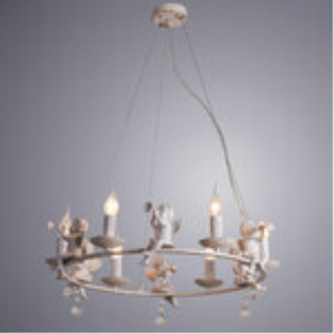 Картинка Подвесная люстра Arte Lamp Amur A1133SP-6WG