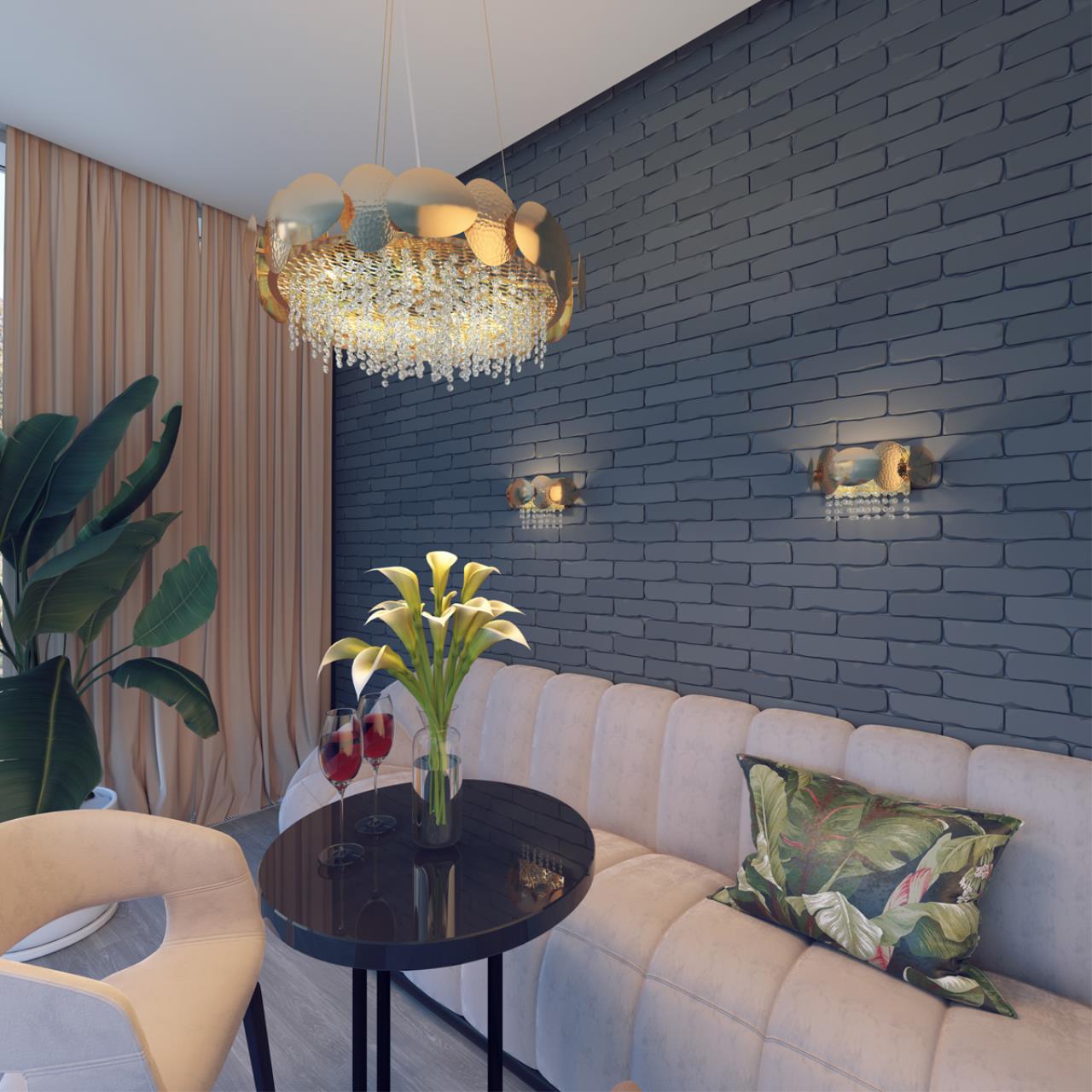 Картинка Подвесная люстра Odeon Light Ulla 4636/4