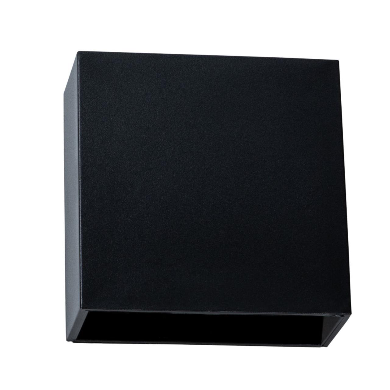 Картинка Уличный настенный светодиодный светильник Arte Lamp Algol A1445AL-1BK