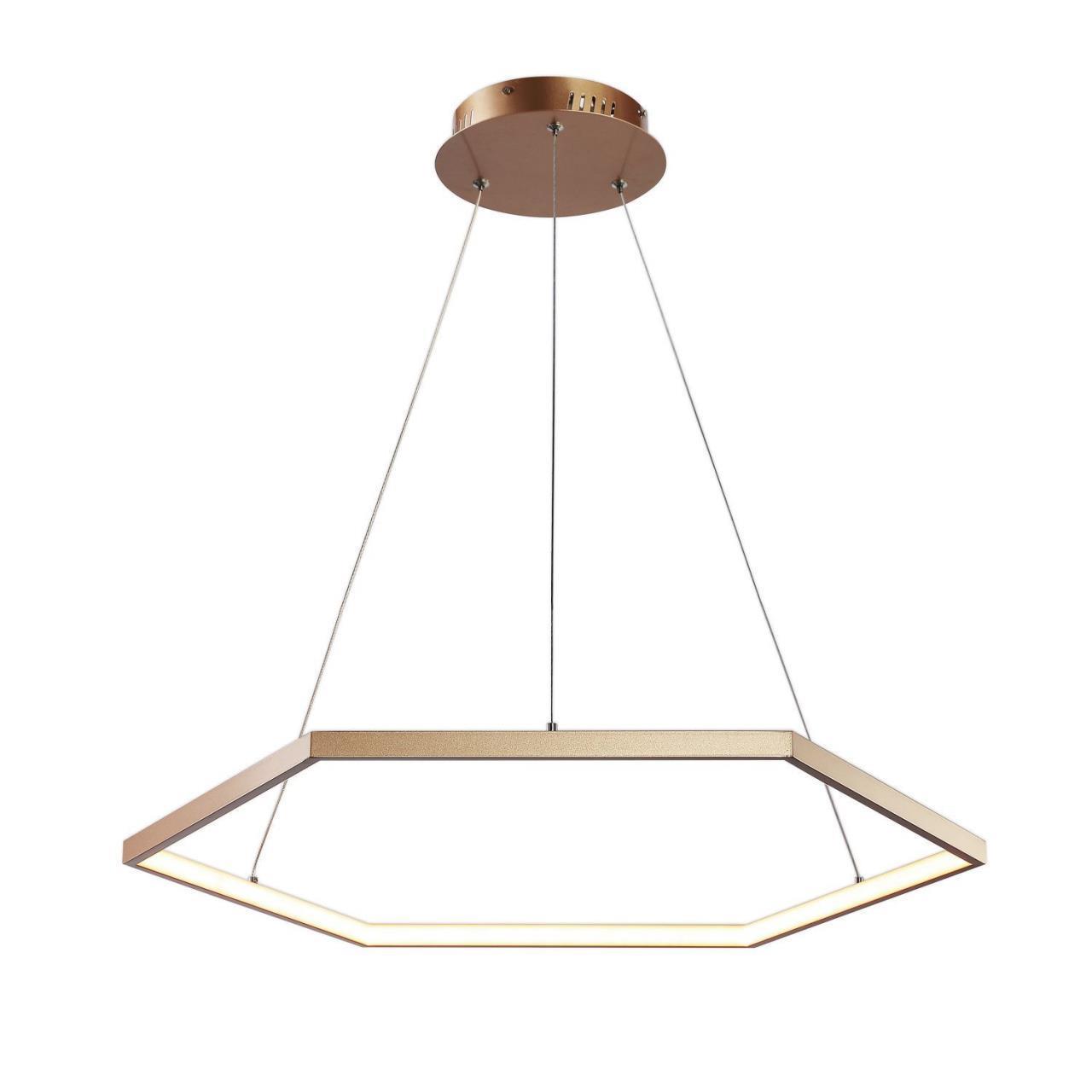 Картинка Подвесной светодиодный светильник Favourite Hexagon 2103-6P