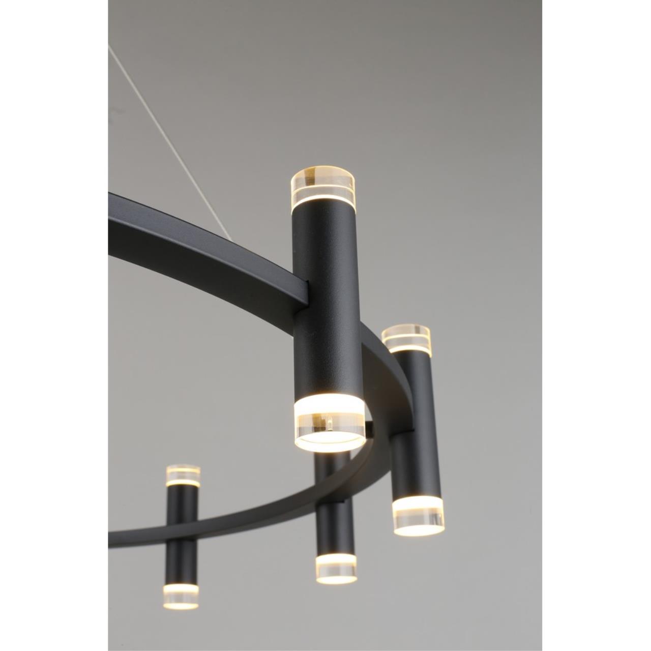 Картинка Подвесная светодионая люстра Aployt Klarcia APL.037.03.200