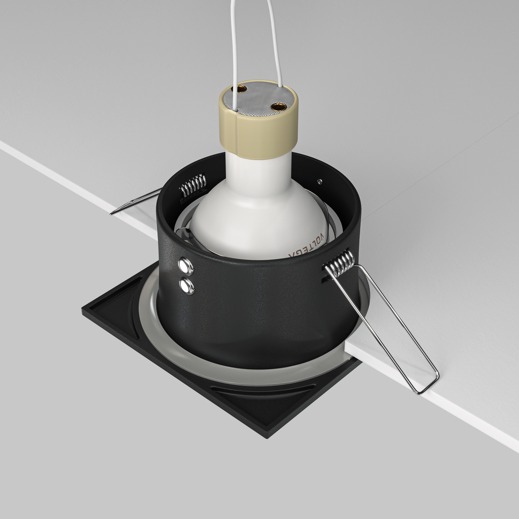 Картинка Встраиваемый светильник Maytoni Zoom DL033-2-01B