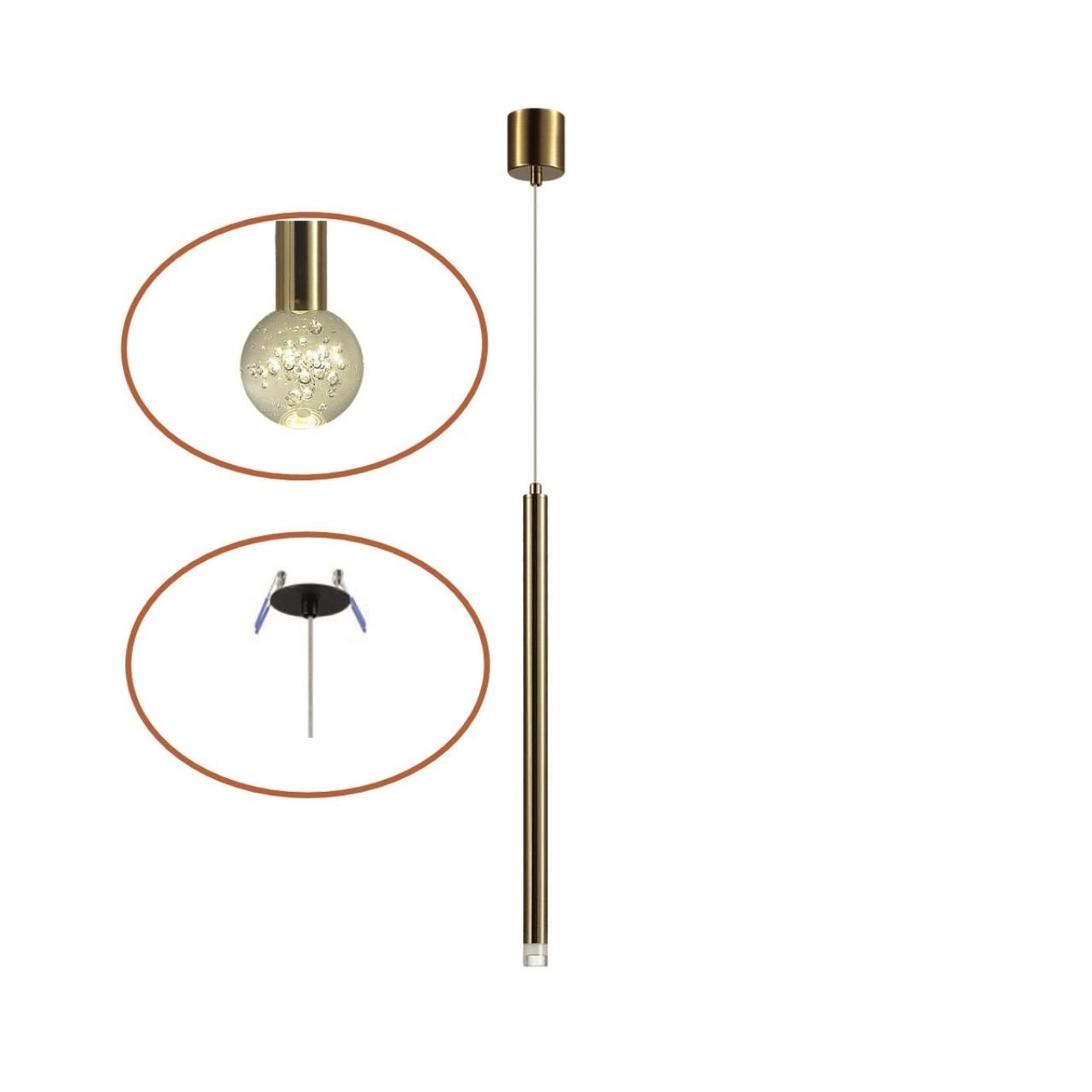 Картинка 4374/3LA Odeon Light Подвесной светильник FIANO