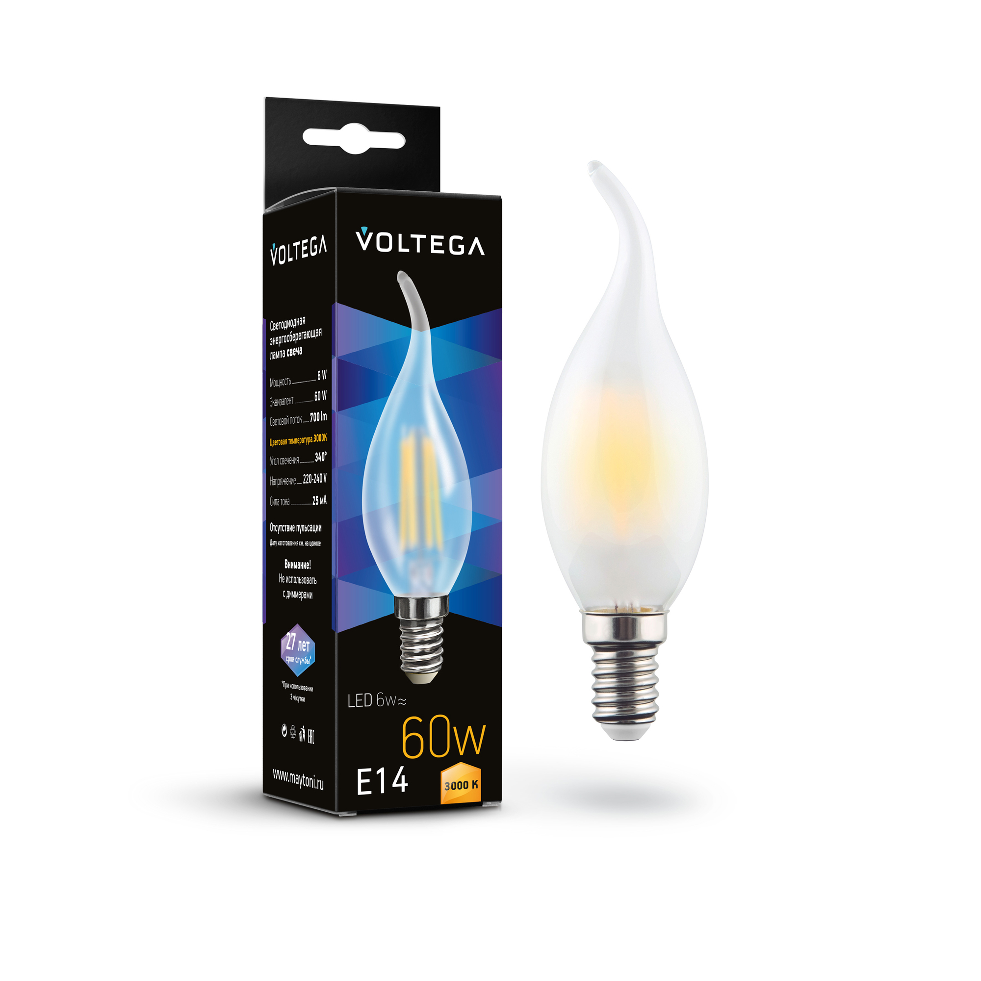 Лампочка Voltega 7210 купить в Алматы svet.kz