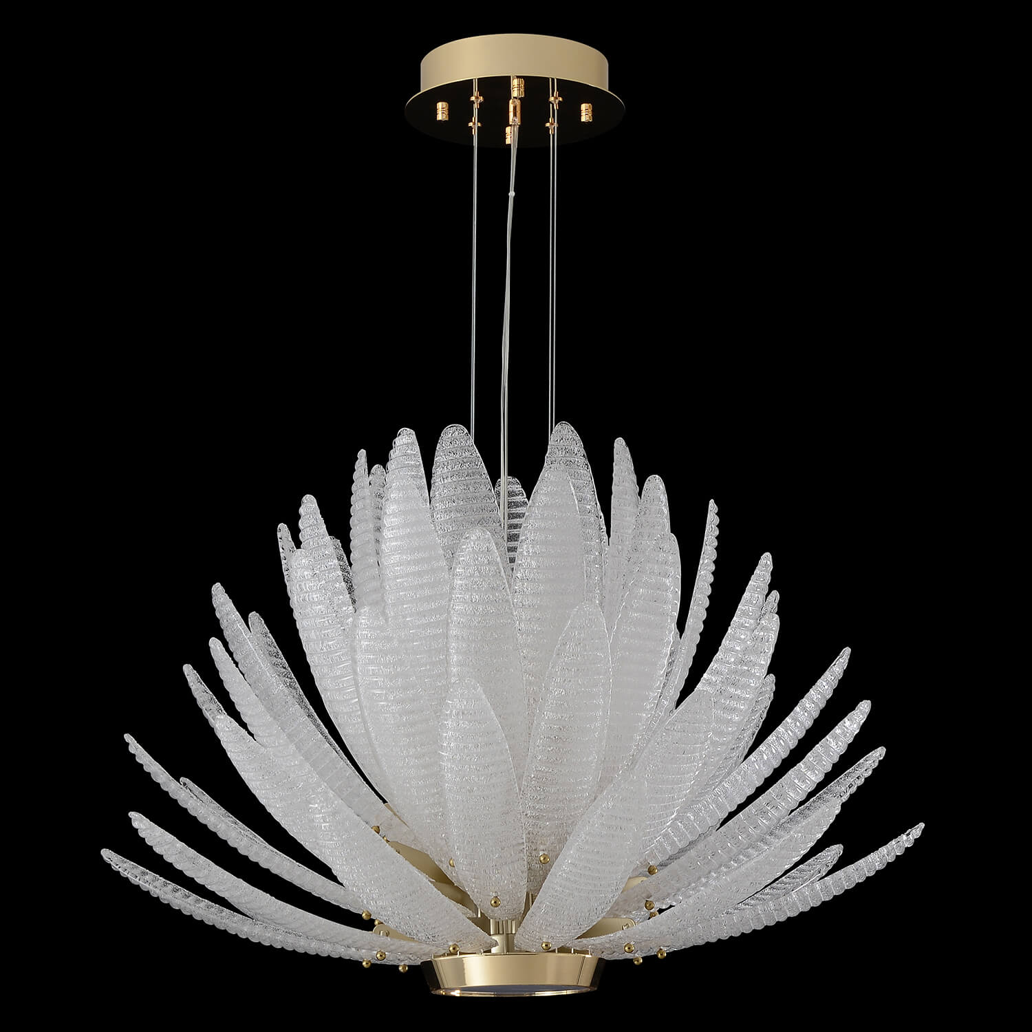 Картинка Люстра Crystal Lux ARTICHOKE SP8+1 GOLD 4150/309