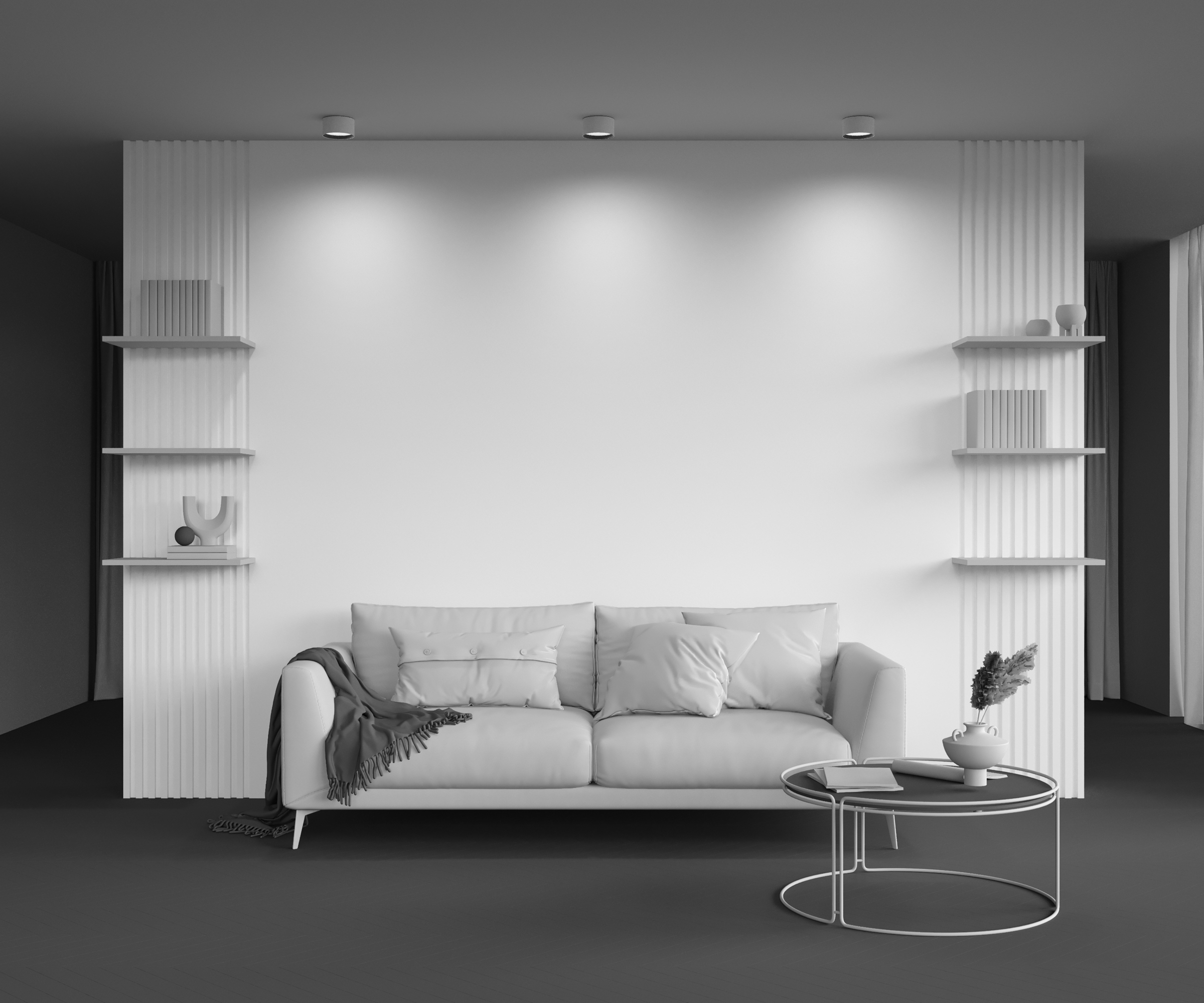 Картинка Потолочный светильник Technical C091CL-12W4K-W