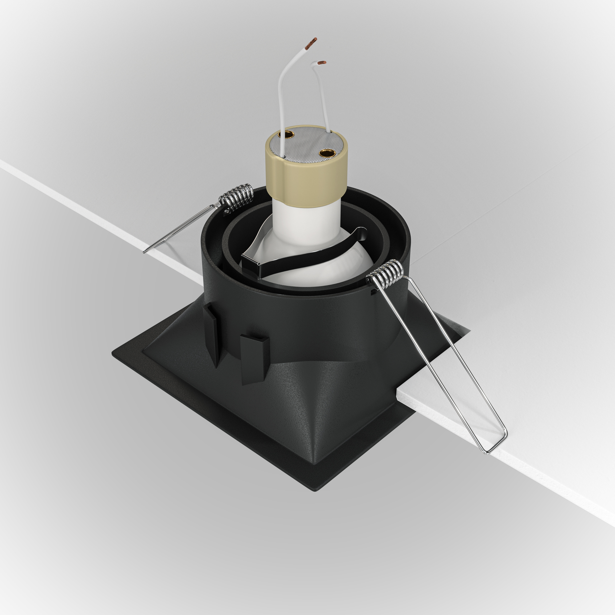 Картинка Встраиваемый светильник Maytoni Dot DL029-2-01B