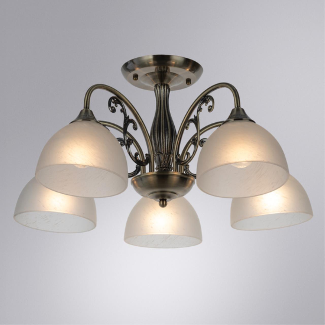 Картинка Потолочная люстра Arte Lamp Spica A3037PL-5AB