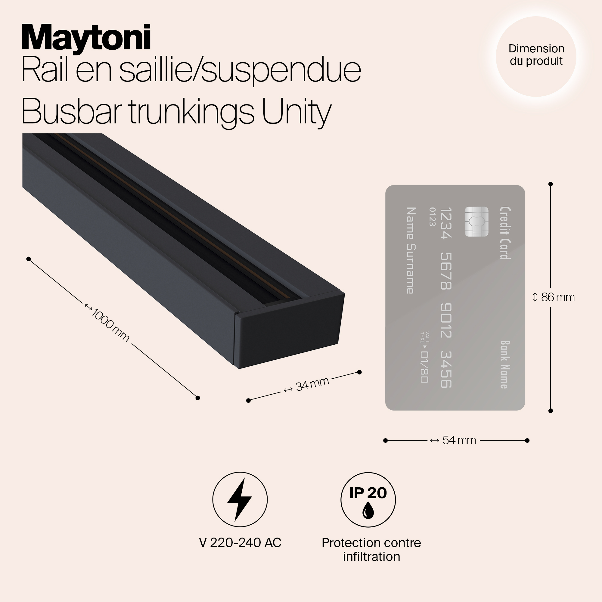 Картинка Шинопровод Maytoni Track TRX001-111B