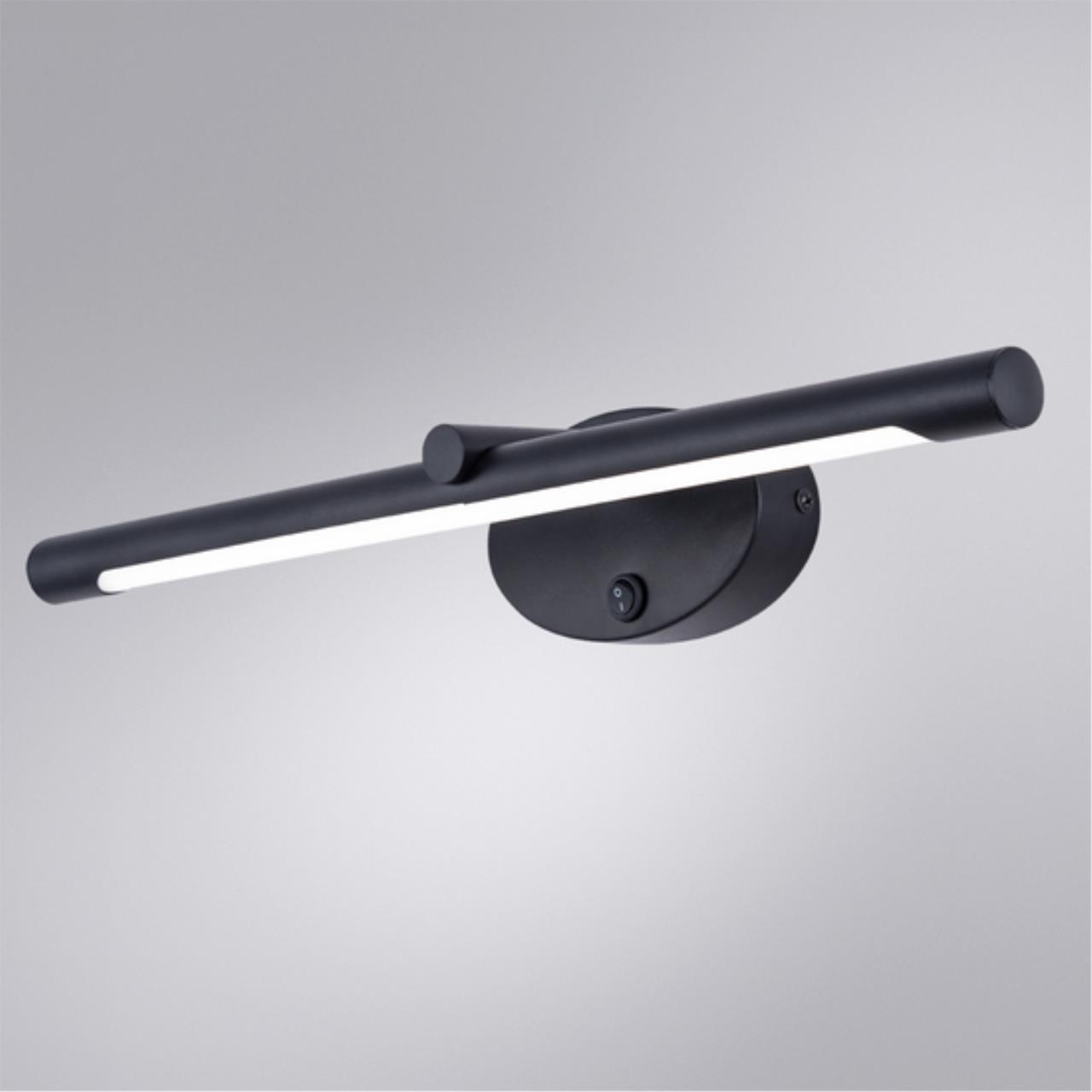 Картинка Подсветка для зеркал Arte Lamp Ronnie A8025AP-1BK