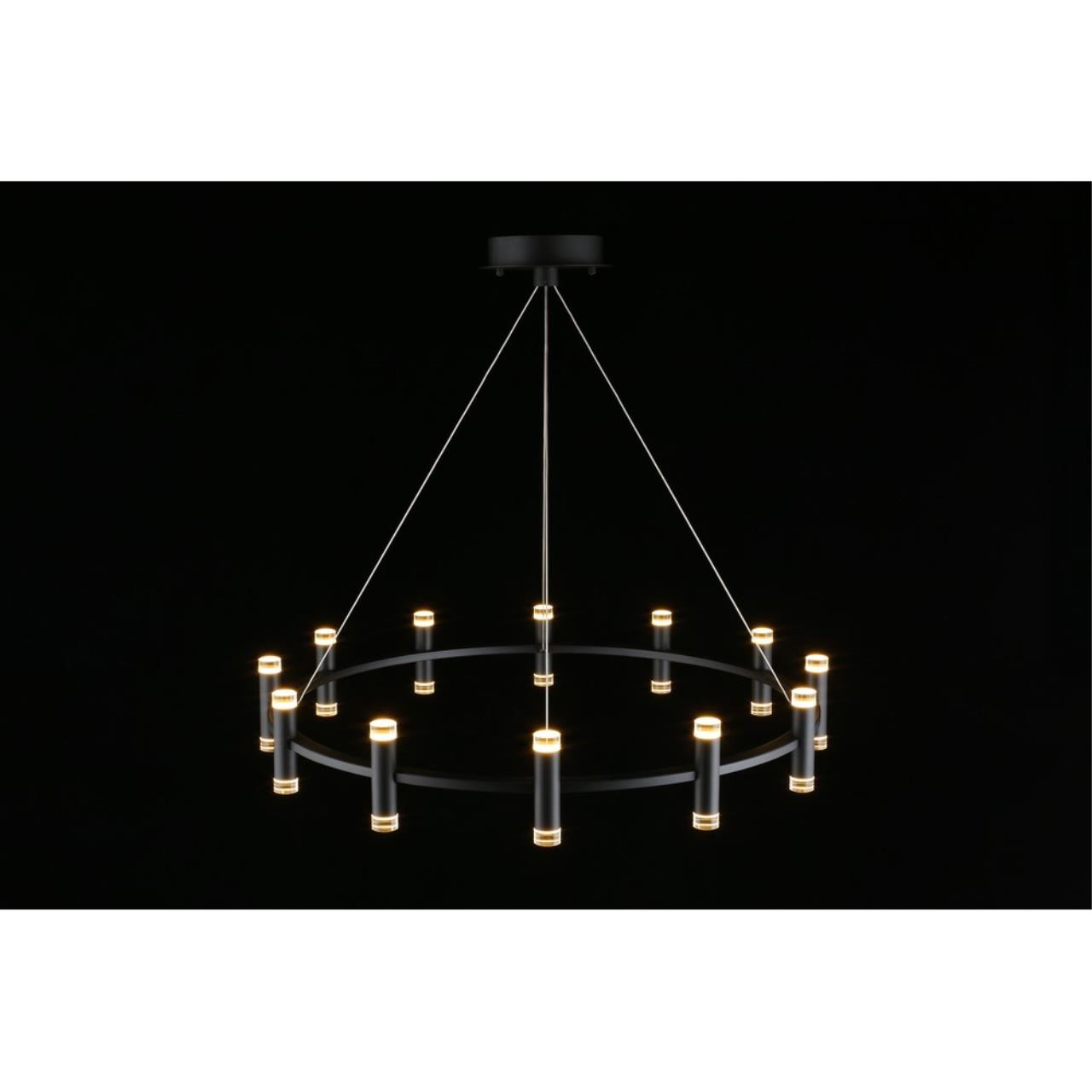 Картинка Подвесная светодионая люстра Aployt Klarcia APL.037.03.120