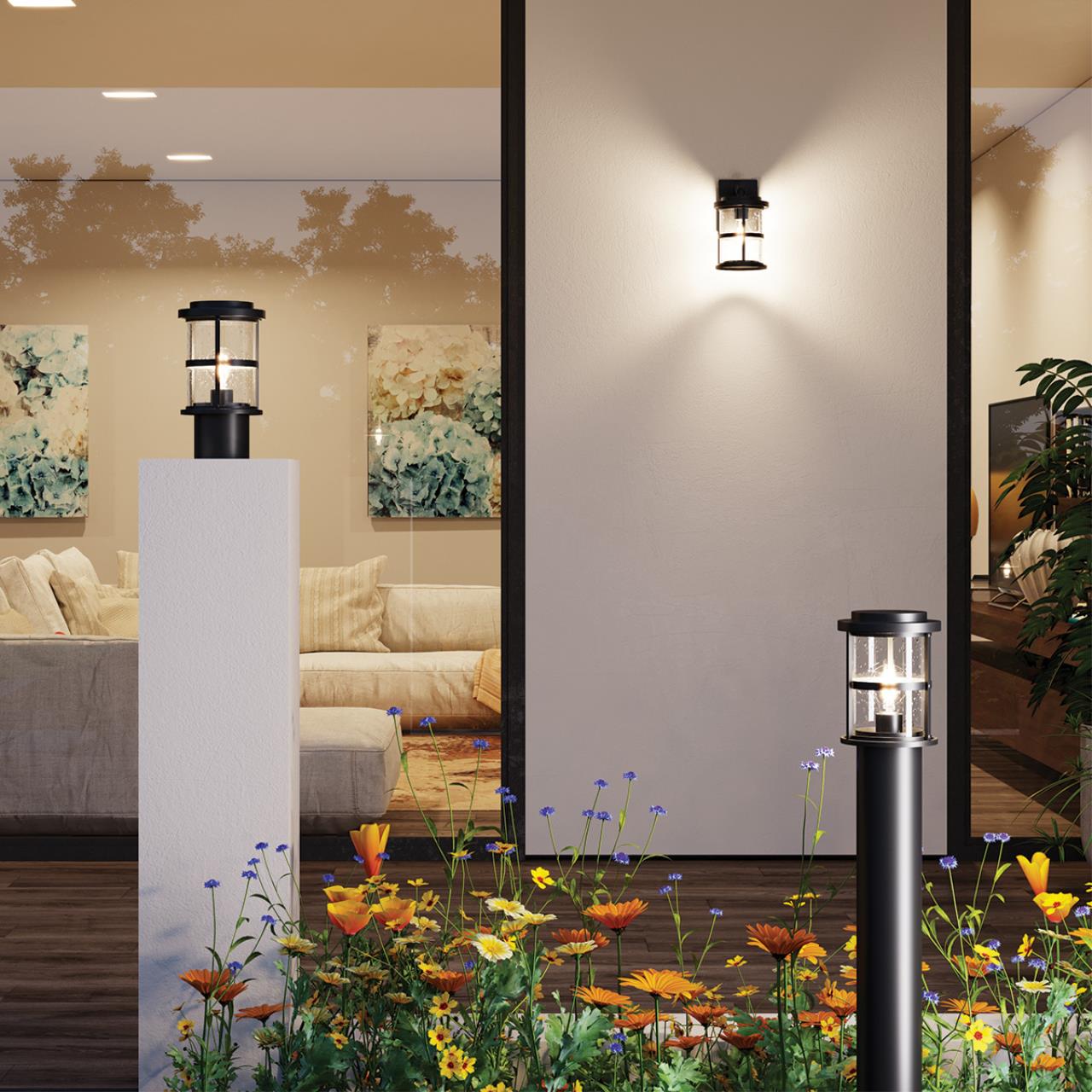 Картинка Уличный светильник Odeon Light Nature Magus 4964/1F