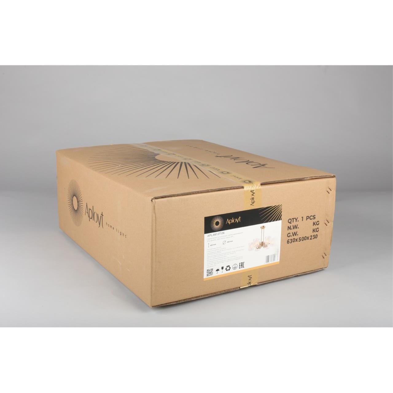 Картинка APL.661.07.06 Люстра подвесная Aployt Syuzet