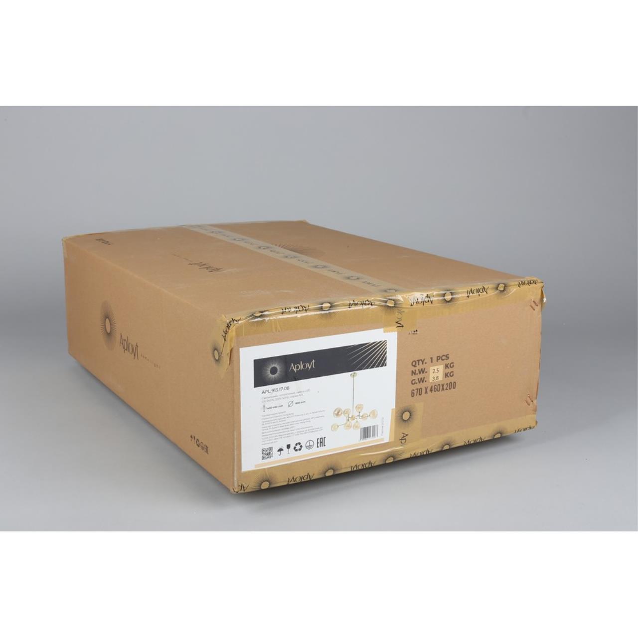 Картинка Подвесная люстра Aployt Roser APL.913.17.08