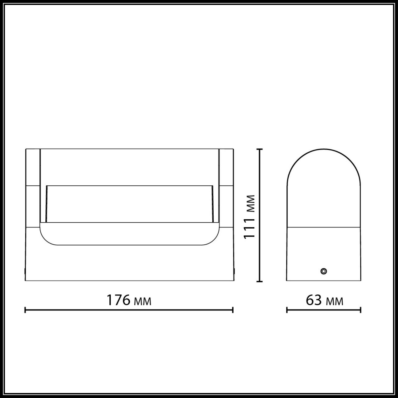 Картинка 7117/12WL Odeon Light Настенный светильник TWINSET