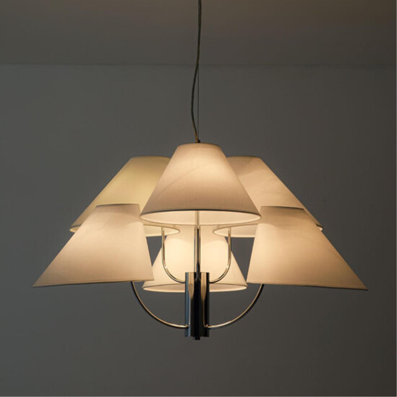 Картинка Подвесная люстра Arte Lamp RONDO A4086LM-6CC