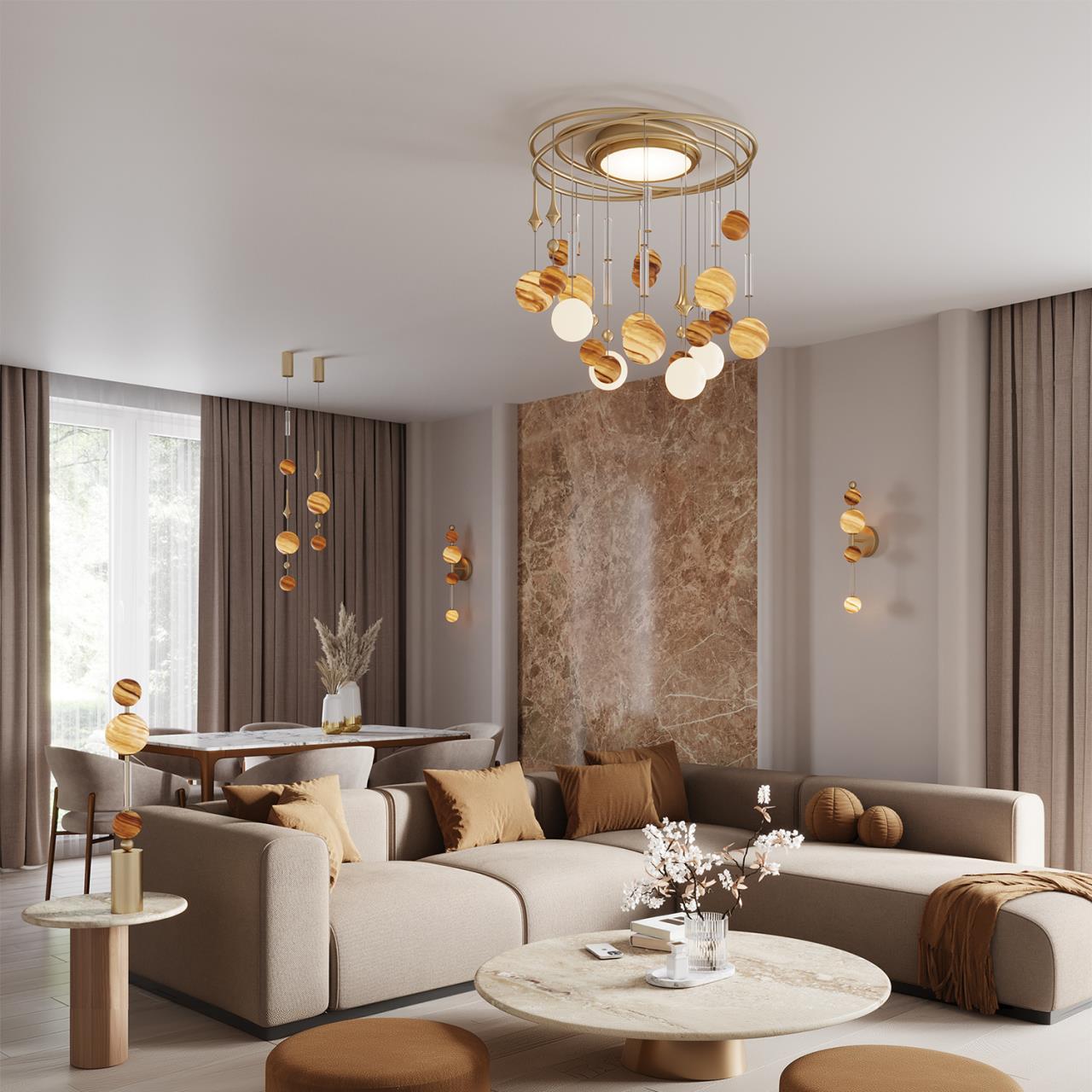 Картинка 5457/21C Odeon Light  Люстра потолочная CALLISTO