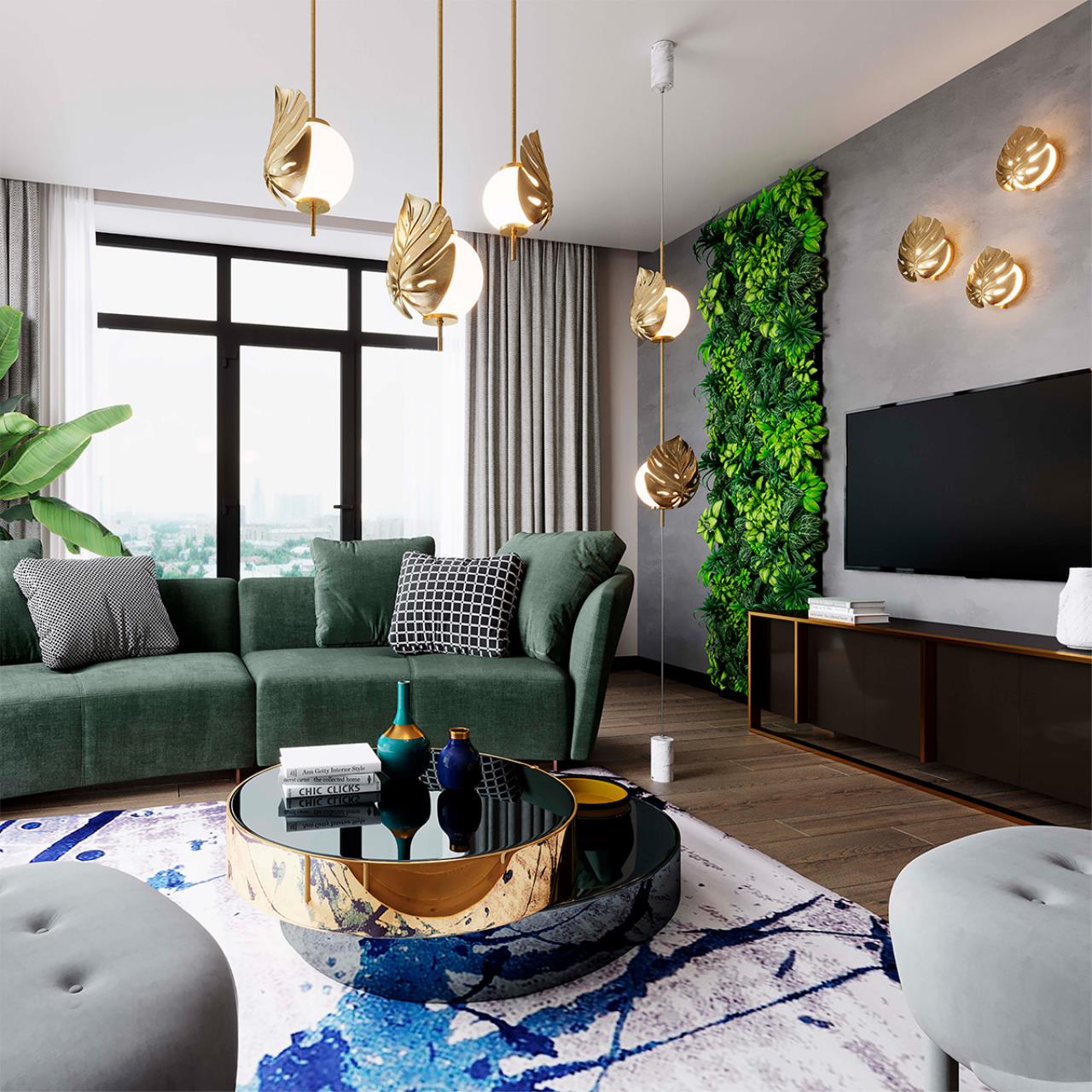 Картинка Бра Odeon Light Modern Jungle 4864/1WA