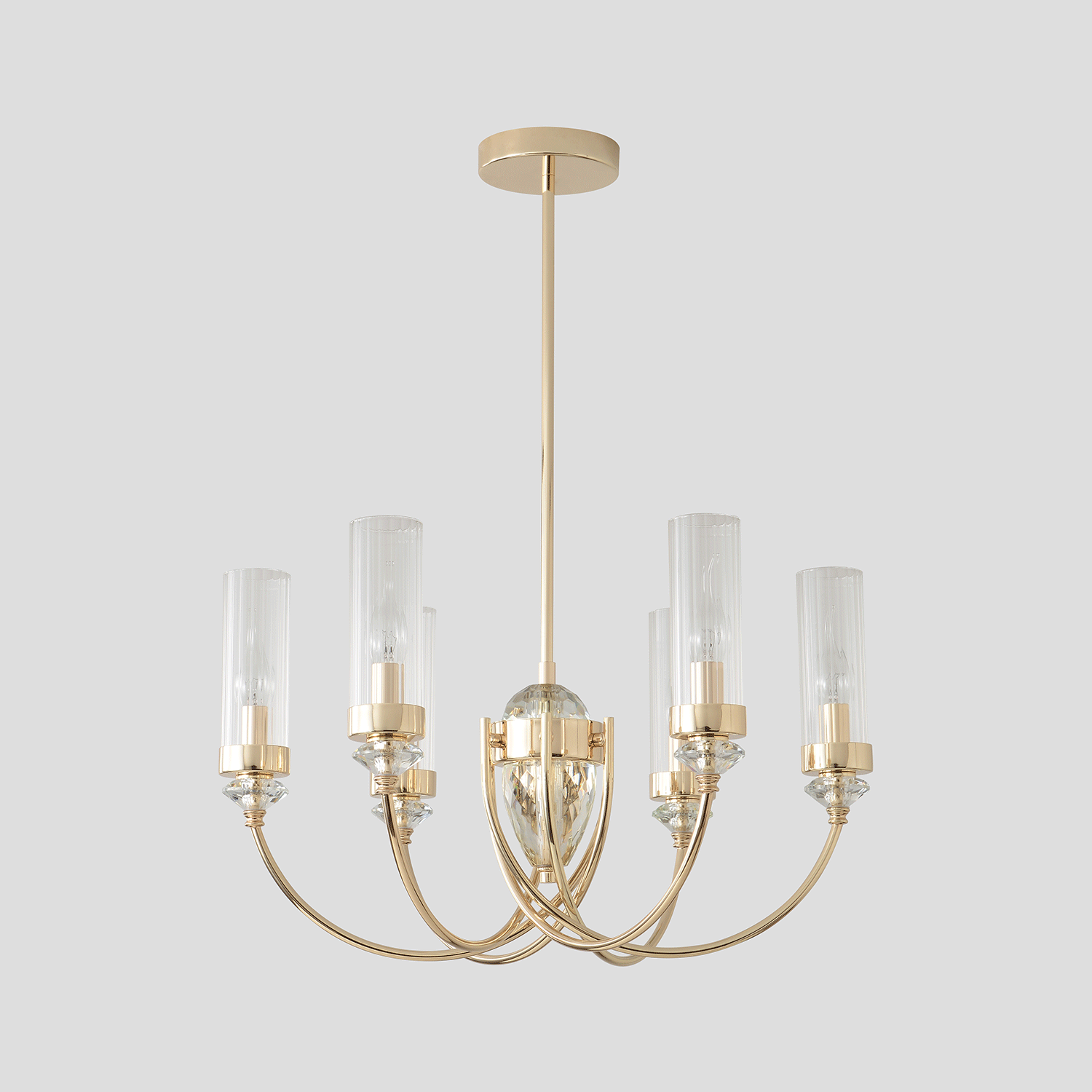 Картинка Люстра Crystal Lux SECRET 4050/306