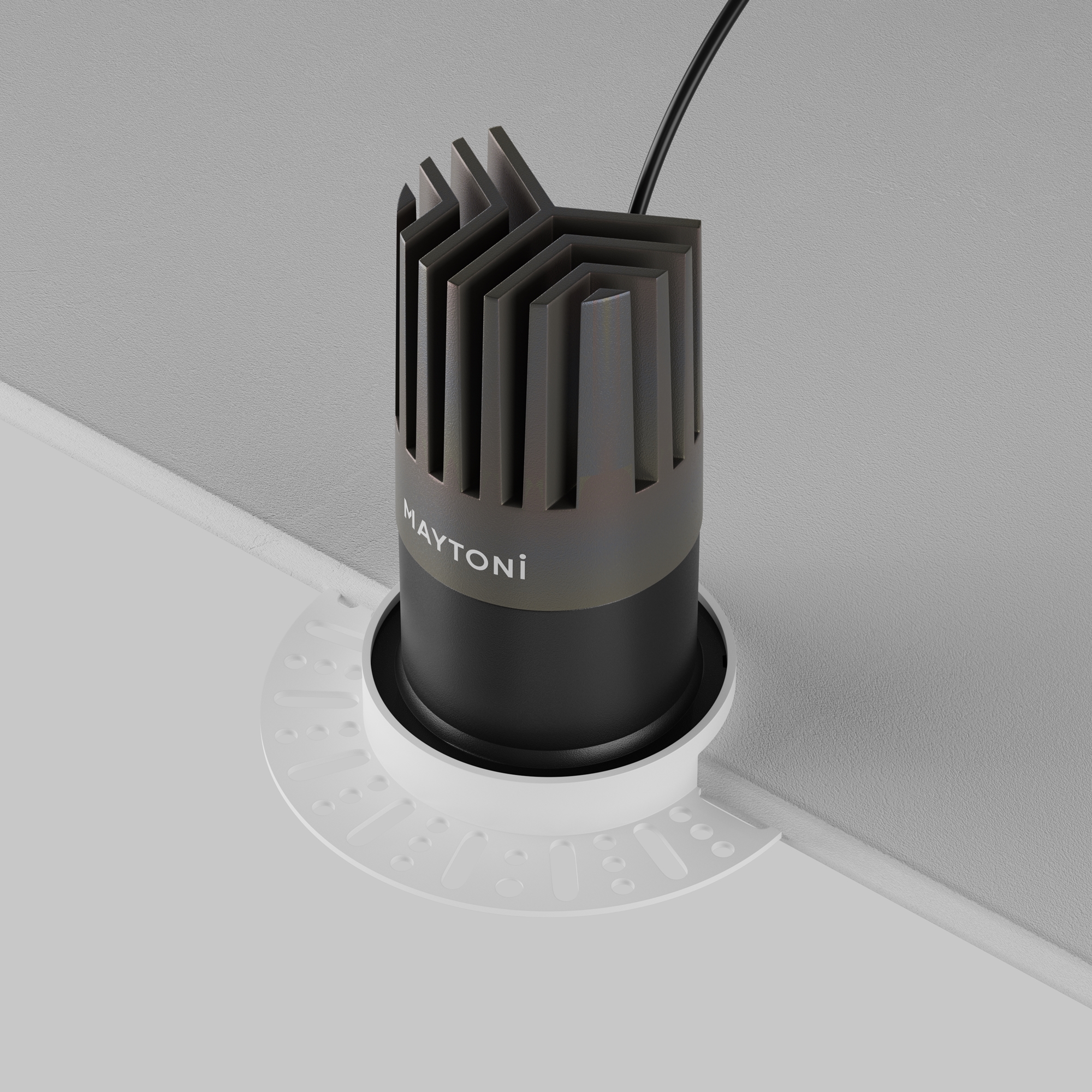 Картинка Встраиваемый светильник Technical DL122-15W-3K-TRS-B Dip
