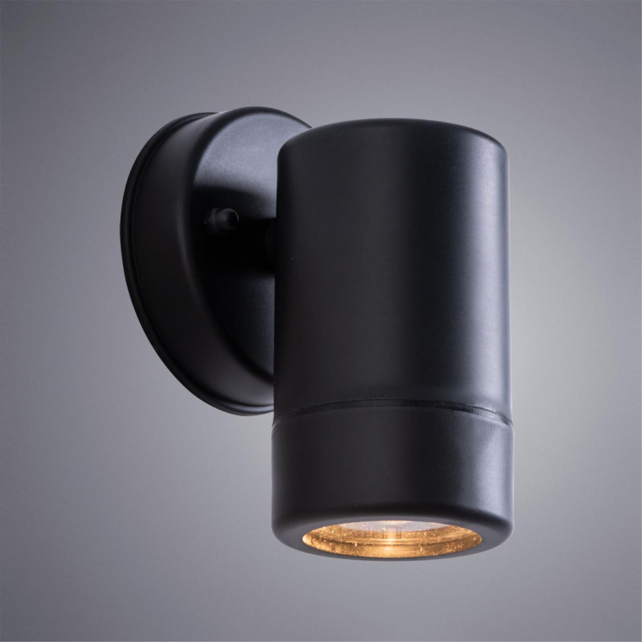 Картинка Уличный настенный светильник Arte Lamp Atlas A3503AL-1BK
