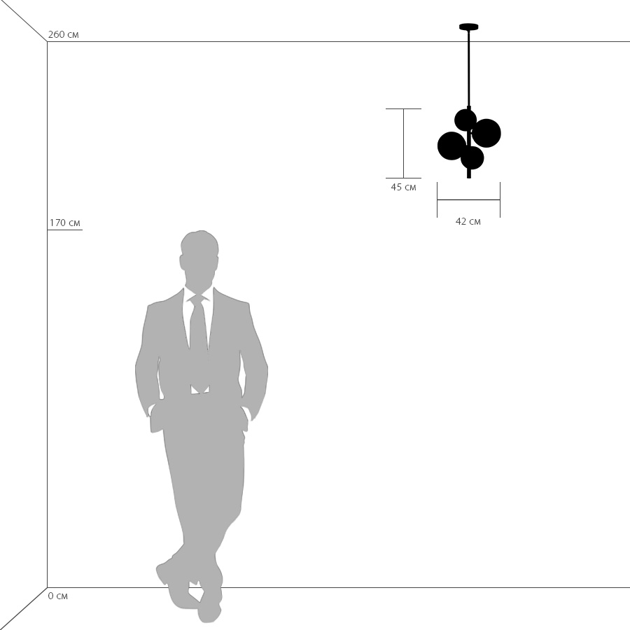 Картинка Подвесная люстра Lightstar Croco 815043